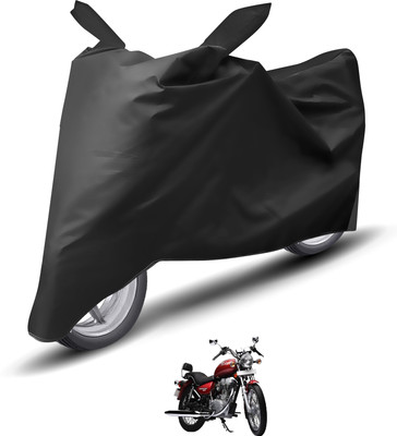 Caronix Waterproof Two Wheeler Cover for Royal Enfield(Thunderbird 500, Black)