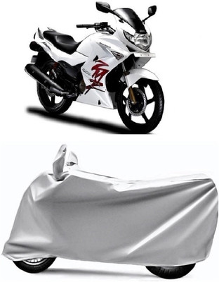 V VINTON Two Wheeler Cover for Hero(Karizma ZMR, Grey)