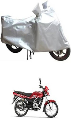 APNEK Waterproof Two Wheeler Cover for Bajaj(Silver)