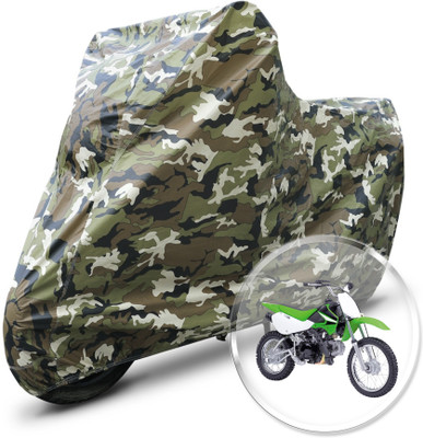 Neodrift Two Wheeler Cover for Kawasaki(KLX 110, Green)