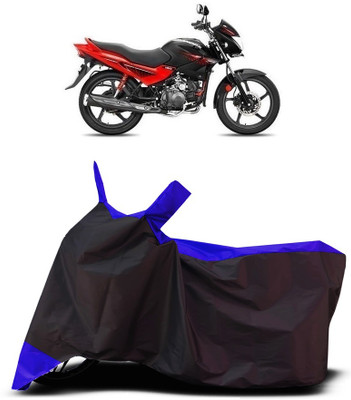 VESMEI Two Wheeler Cover for Hero(Glamour Programmed FI BS6, Blue)