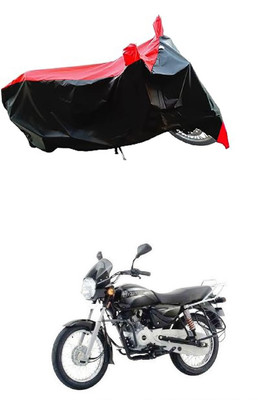 VESMEI Two Wheeler Cover for Bajaj(Boxer BM 150, Red)