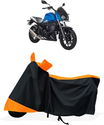 Tricway Two Wheeler Cover for Mahindra(Mojo UT 300, Orange)