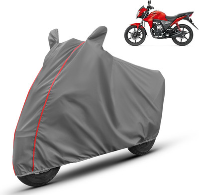AUTOMOZEXO Waterproof Two Wheeler Cover for Honda(CB Twister, Grey)