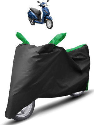 Caronix Two Wheeler Cover for Honda(Activa 6G, Green)
