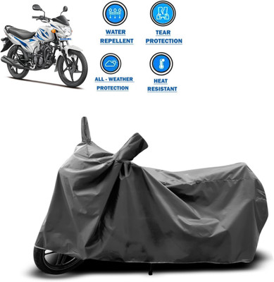 DeepShakshi AUTOMOTIVE Two Wheeler Cover for Suzuki(Hayate EP, Grey)