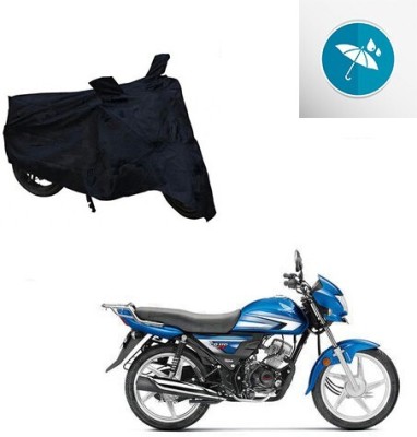 MMSSTAR Waterproof Two Wheeler Cover for Hero(CD 110 Dream, Black)