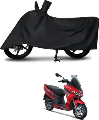 DeepShakshi AUTOMOTIVE Waterproof Two Wheeler Cover for Aprilia(SXR 160, Black)