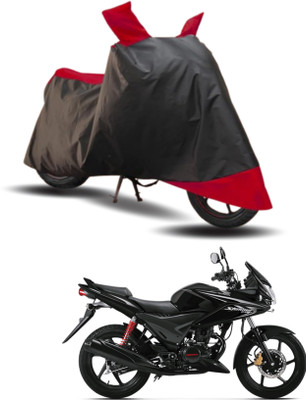 KEDIT Two Wheeler Cover for Honda(Stunner CBF, Red, Black)