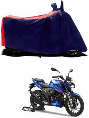 CODOKI Waterproof Two Wheeler Cover for TVS(Apache RTR 200 4V, Red)