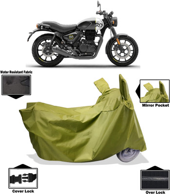 Amexride Two Wheeler Cover for Royal Enfield(Hunter 350, Multicolor)