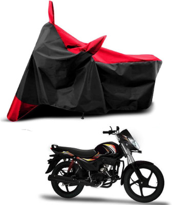 KEDIT Two Wheeler Cover for Mahindra(Pantero, Red, Black)