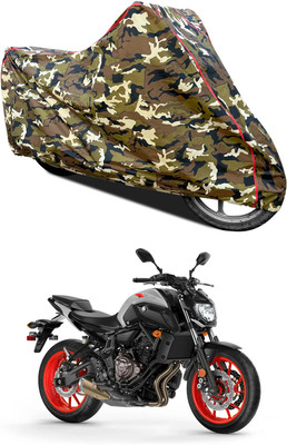 PAGORA Waterproof Two Wheeler Cover for Yamaha(MT 07, Yellow)