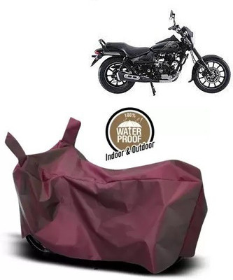 OliverX Waterproof Two Wheeler Cover for Bajaj(Avenger 180 Street, Maroon)