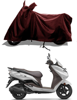 GROFATIK Two Wheeler Cover for Suzuki(Burgman Street 125, Maroon)
