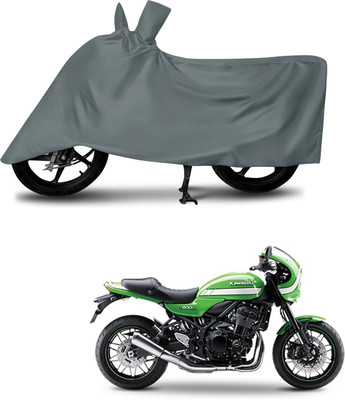 DeepShakshi AUTOMOTIVE Waterproof Two Wheeler Cover for Kawasaki(Z900 RS Cafe Racer, Grey)