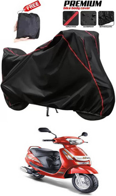 DeepShakshi AUTOMOTIVE Two Wheeler Cover for Mahindra(Duro DZ, Black)