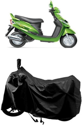 AutoKick Two Wheeler Cover for Mahindra(Rodeo RZ, Black)