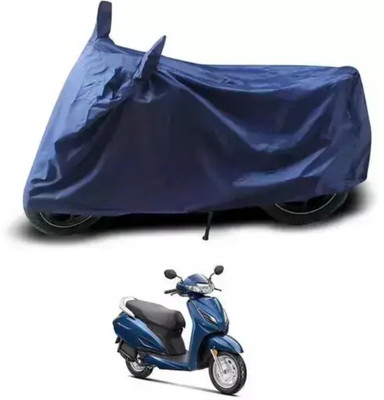 KPM TRADERS Waterproof Two Wheeler Cover for Honda(Activa, Blue)