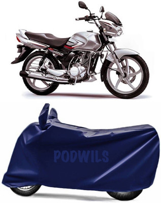 PODWILS Two Wheeler Cover for Suzuki(Zeus, Blue)
