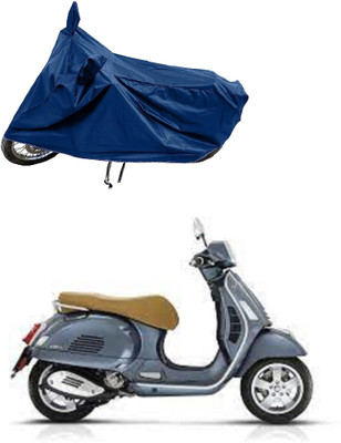 SPECTUS Two Wheeler Cover for Vespa(GTS Super 300 BS6, Blue)
