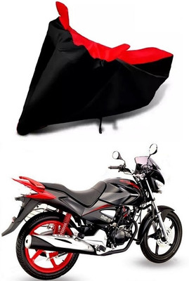 DSAMI Two Wheeler Cover for Honda(CBZ Extreme, Black, Red)