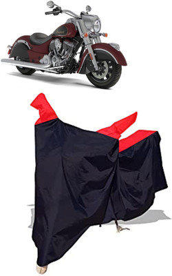Amexride Two Wheeler Cover for Indian(Chief Classic, Black)