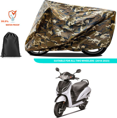 PAGORA Waterproof Two Wheeler Cover for Honda(Activa 5G, Yellow)