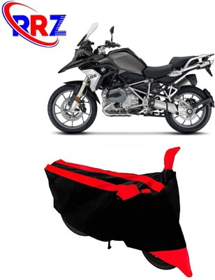 RRZ Waterproof Two Wheeler Cover for BMW(R 1200 GS, Black, Red)