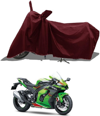 DeepShakshi AUTOMOTIVE Waterproof Two Wheeler Cover for Kawasaki(Ninja 1000 BS6, Maroon)
