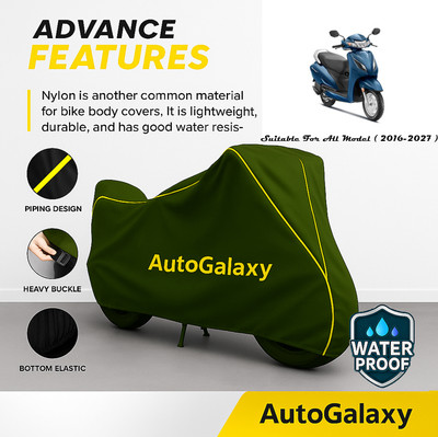 AutoGalaxy Waterproof Two Wheeler Cover for Honda(Activa 6G, Green)