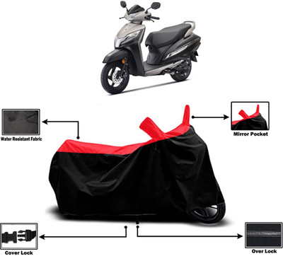 Amexride Two Wheeler Cover for Honda(Activa 125, Red)