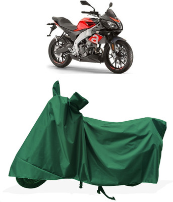 Tricway Two Wheeler Cover for Aprilia(Tuono 150 BS6, Green)