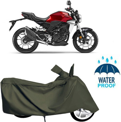 Autoinnovation Waterproof Two Wheeler Cover for Honda(Green)
