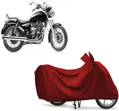 EGAL Two Wheeler Cover for Royal Enfield(Thunderbird 500, Maroon)