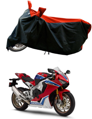 DeepShakshi AUTOMOTIVE Waterproof Two Wheeler Cover for Honda(CBR 1000RR, Red)