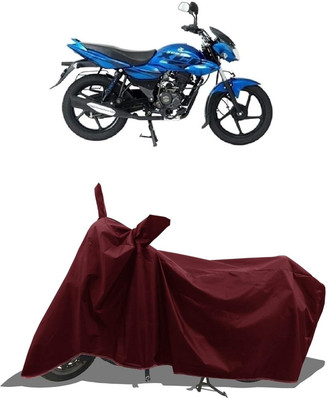 KEDIT Two Wheeler Cover for Bajaj(XCD 125cc, Maroon)