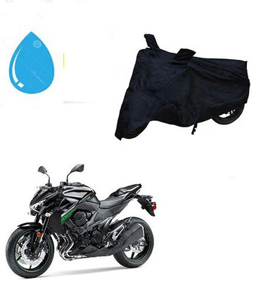 DeepShakshi AUTOMOTIVE Waterproof Two Wheeler Cover for Kawasaki(Z800, Black)