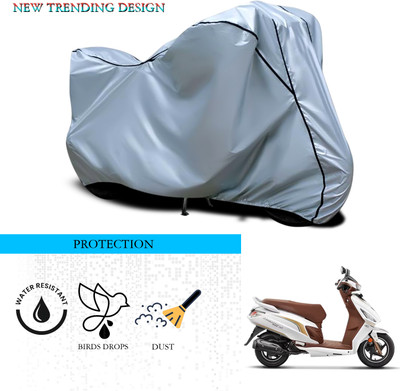GOSHIV-car and bike accessories Waterproof Two Wheeler Cover for Hero(Maestro Electric, Silver)
