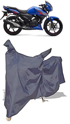 Amexride Two Wheeler Cover for TVS(Apache RTR 160, Grey)