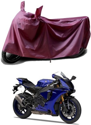 APNEK Waterproof Two Wheeler Cover for Yamaha(YZF R1, Maroon)