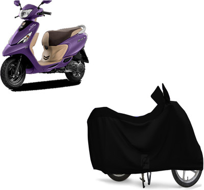 EGAL Waterproof Two Wheeler Cover for TVS(BS6, Black)
