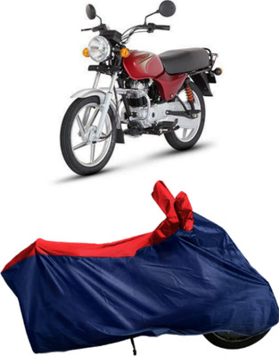 Autofly Waterproof Two Wheeler Cover for Bajaj(Boxer, Blue, Red)
