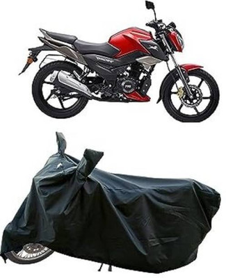 RAAMKM Waterproof Two Wheeler Cover for TVS(Raider, Silver)