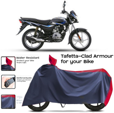 WMIZEXA Two Wheeler Cover for Bajaj(Platina, Red, Blue)
