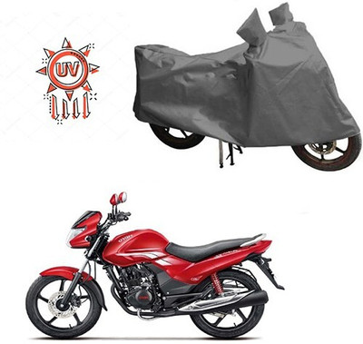 DeepShakshi AUTOMOTIVE Waterproof Two Wheeler Cover for Hero(Achiever, Grey)