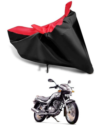 KEDIT Two Wheeler Cover for TVS(Fiero FX, Red, Black)