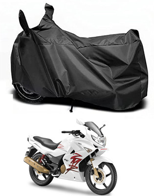 Auto Hub Waterproof Two Wheeler Cover for Hero(Karizma ZMR, Black)