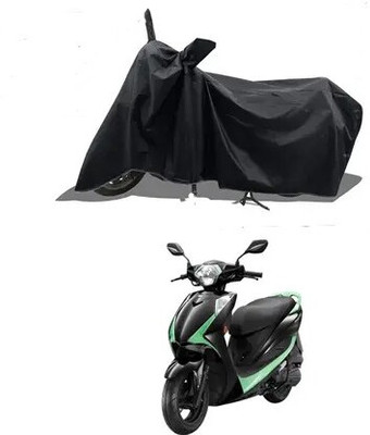 Tritika Waterproof Two Wheeler Cover for Hero(Electric Optima, Black)
