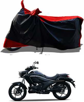 DeepShakshi AUTOMOTIVE Waterproof Two Wheeler Cover for Suzuki(intruder 150, Red)